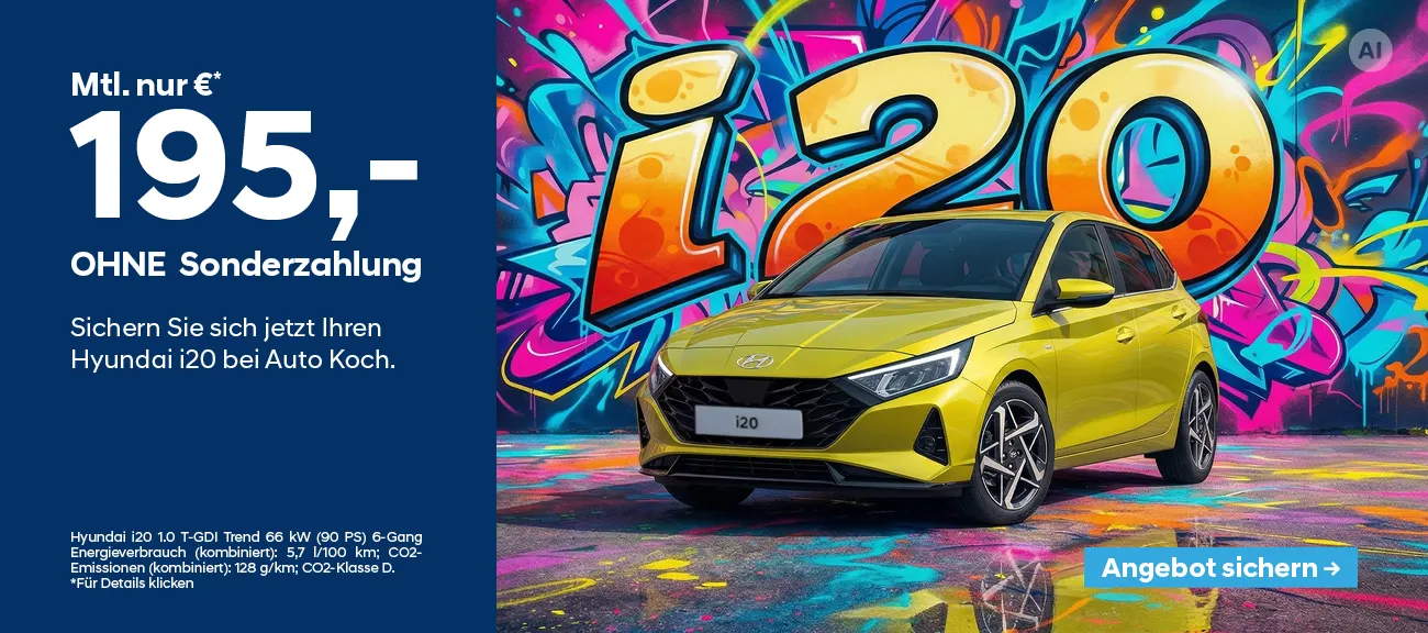 Hyundai i20 Leasing