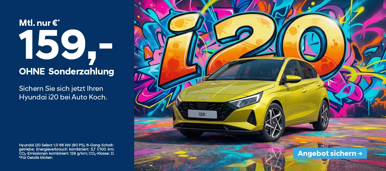 Hyundai i20 Leasing