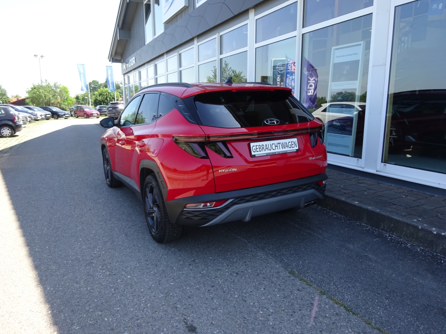 TUCSON Blackline Mild-Hybrid 1.6 GDI Turbo 150PS (+48V) 7-DCT 2WD Blackl Navi Digitales Cockpit