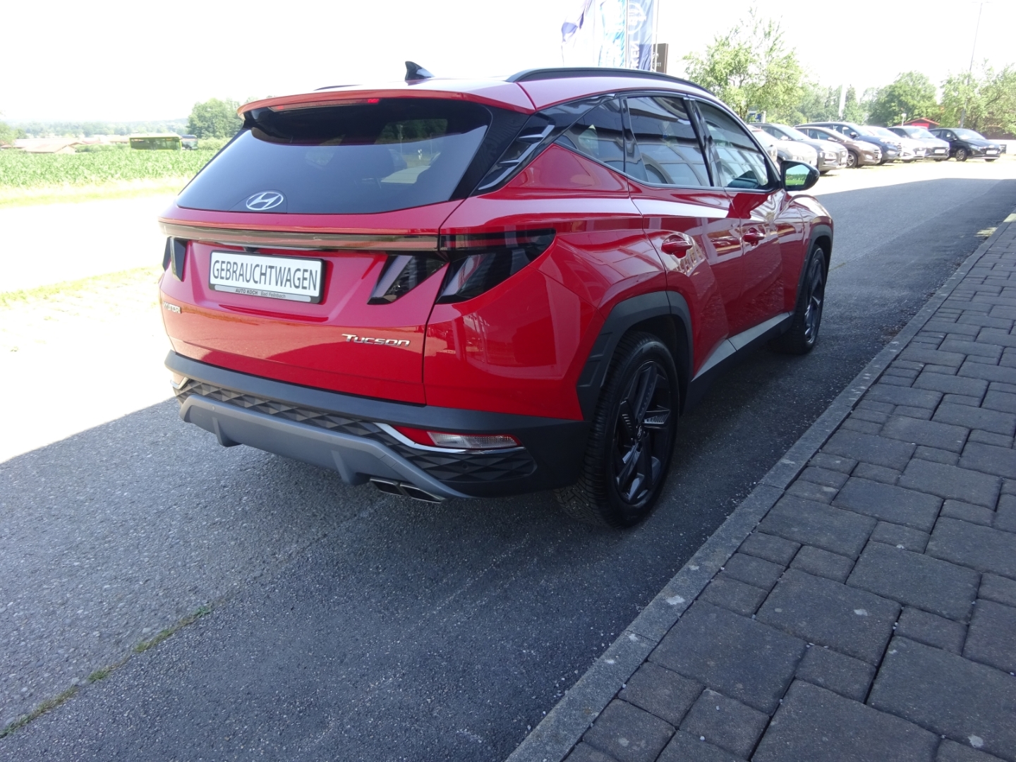 TUCSON Blackline Mild-Hybrid 1.6 GDI Turbo 150PS (+48V) 7-DCT 2WD Blackl Navi Digitales Cockpit