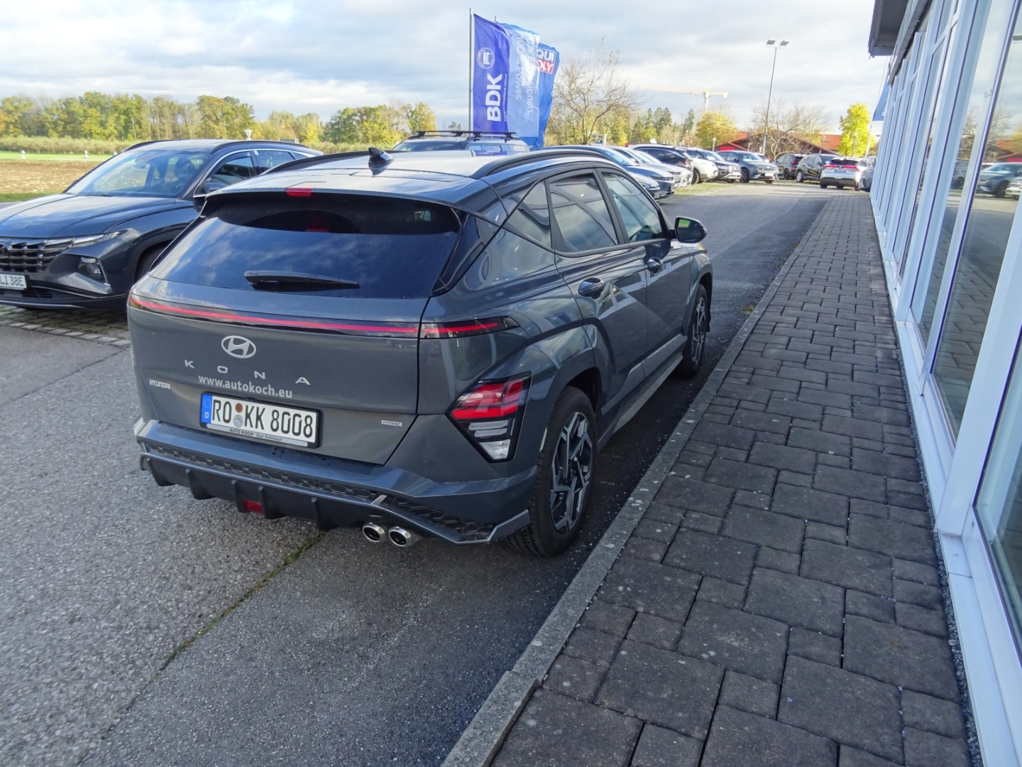 KONA Line SX2 (MY25) 1.6 T-GDI (170 PS) 7-DCT 4WD N Lin Navi Digitales Cockpit LED