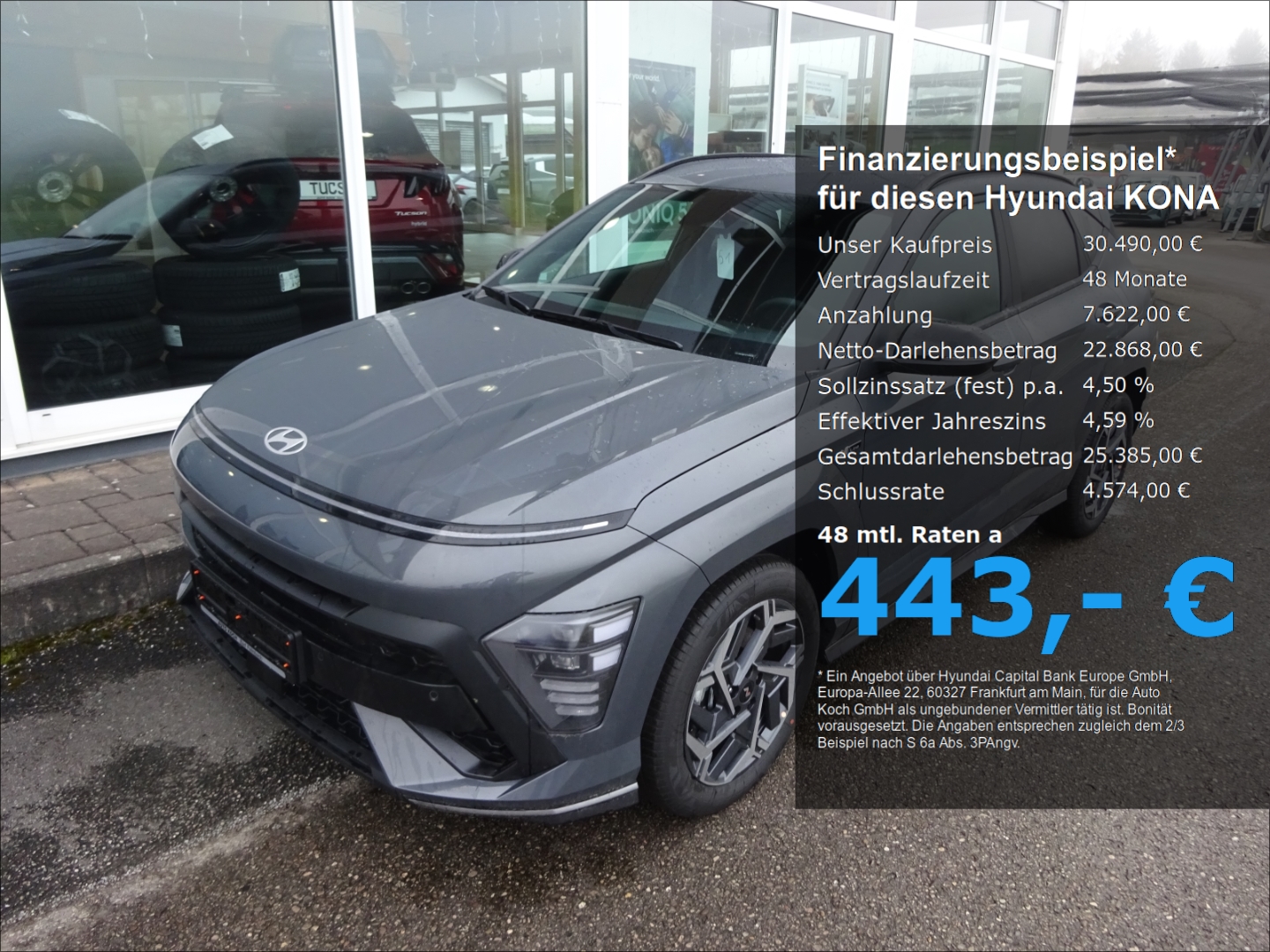 KONA EU6e SX2 (MY26) 1.6 T-GDI (180 PS) DCT 2WD N Line ...