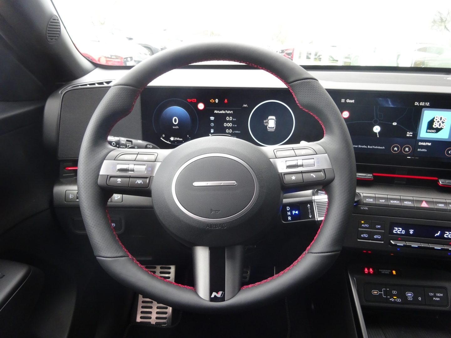 KONA EU6e SX2 (MY26) 1.6 T-GDI (180 PS) DCT 2WD N Line Navi Digitales Cockpit LED