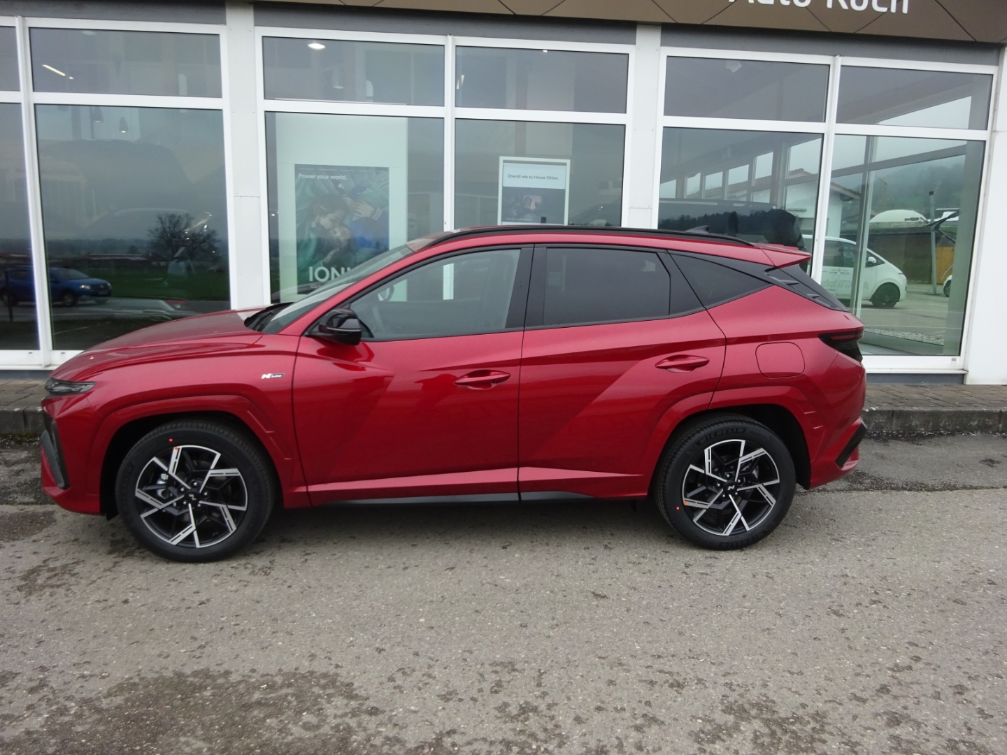 TUCSON Line FL (MY26) 1.6 T-GDI (180 PS) 7-DCT 4WD N Li Navi Digitales Cockpit Soundsystem