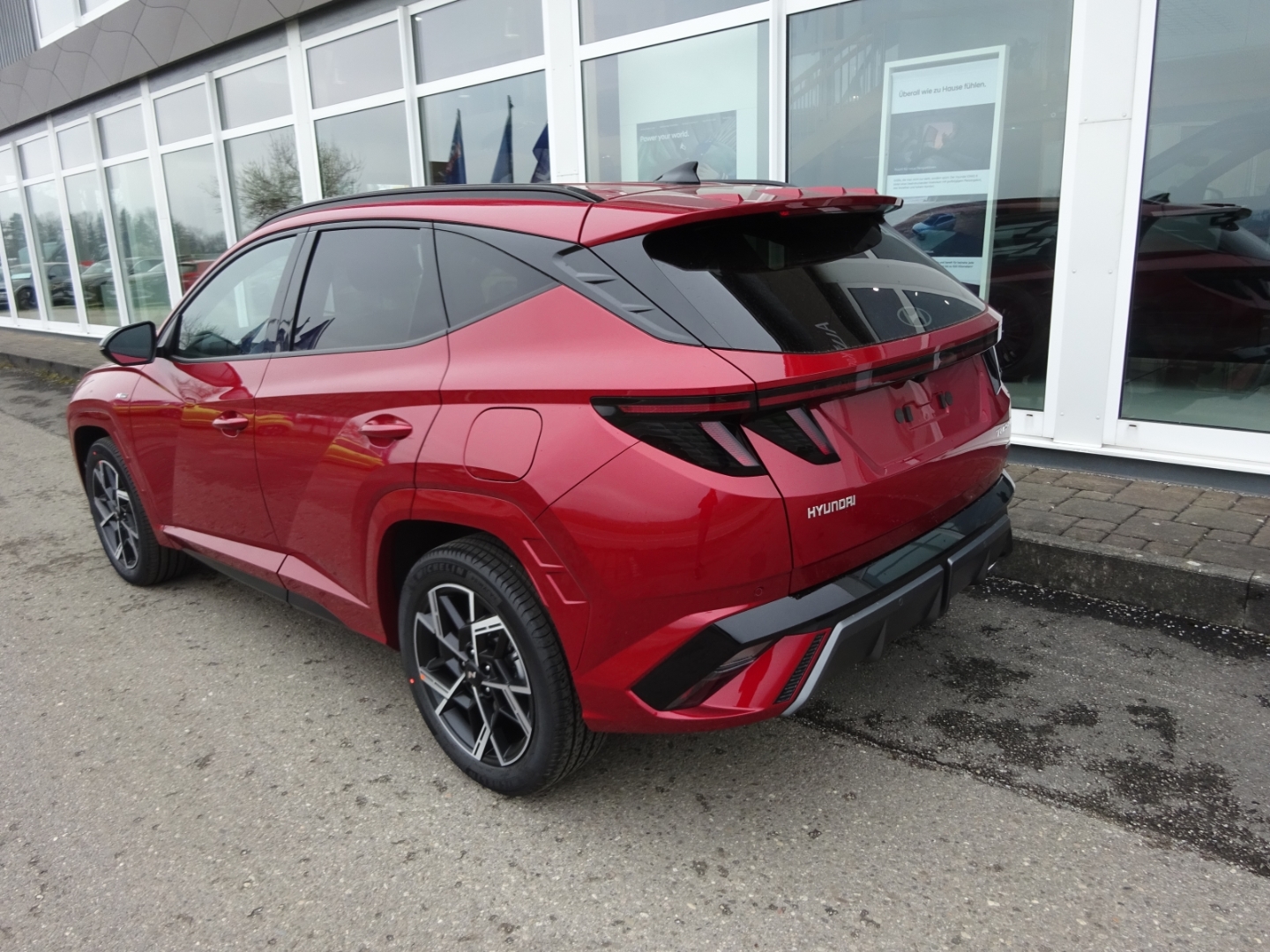 TUCSON Line FL (MY26) 1.6 T-GDI (180 PS) 7-DCT 4WD N Li Navi Digitales Cockpit Soundsystem