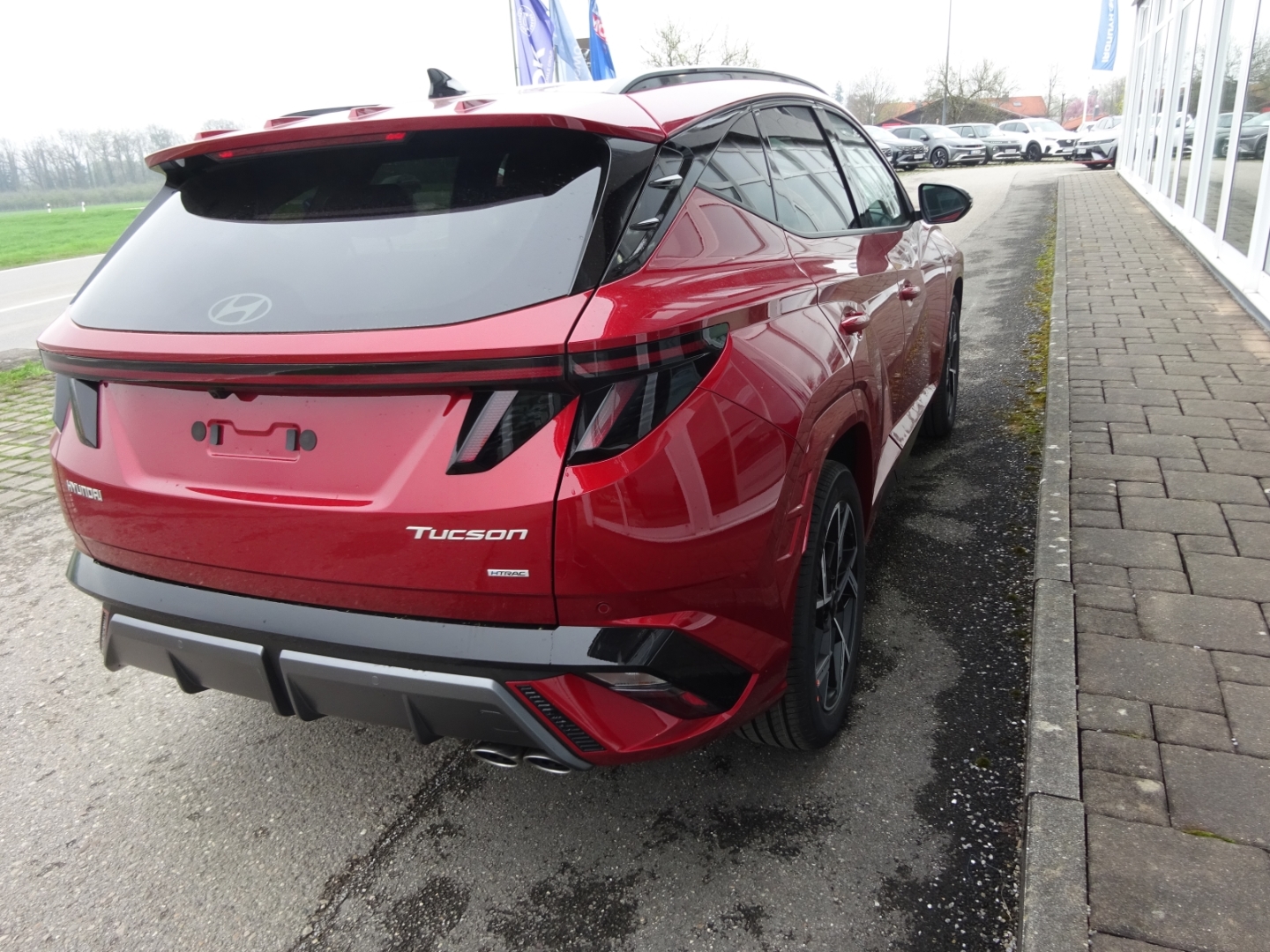 TUCSON Line FL (MY26) 1.6 T-GDI (180 PS) 7-DCT 4WD N Li Navi Digitales Cockpit Soundsystem