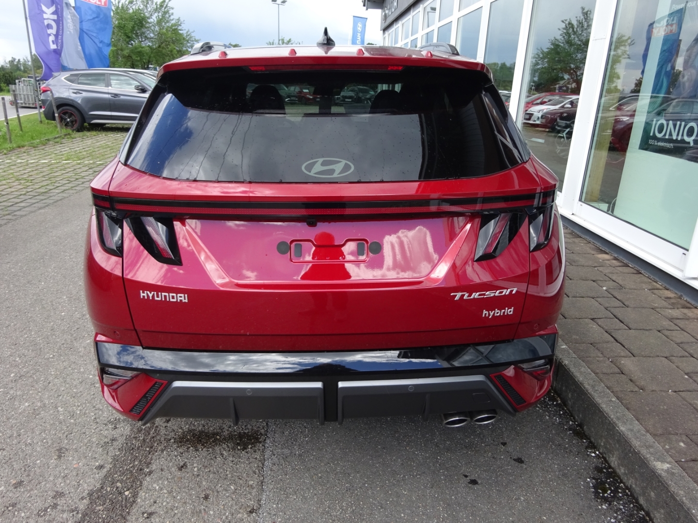 TUCSON Line X Hybrid T-GDI EU6e FL HEV (MY27) 1.6 T-GDi (239 PS) 6-AT 2WD N HUD El. Panodach