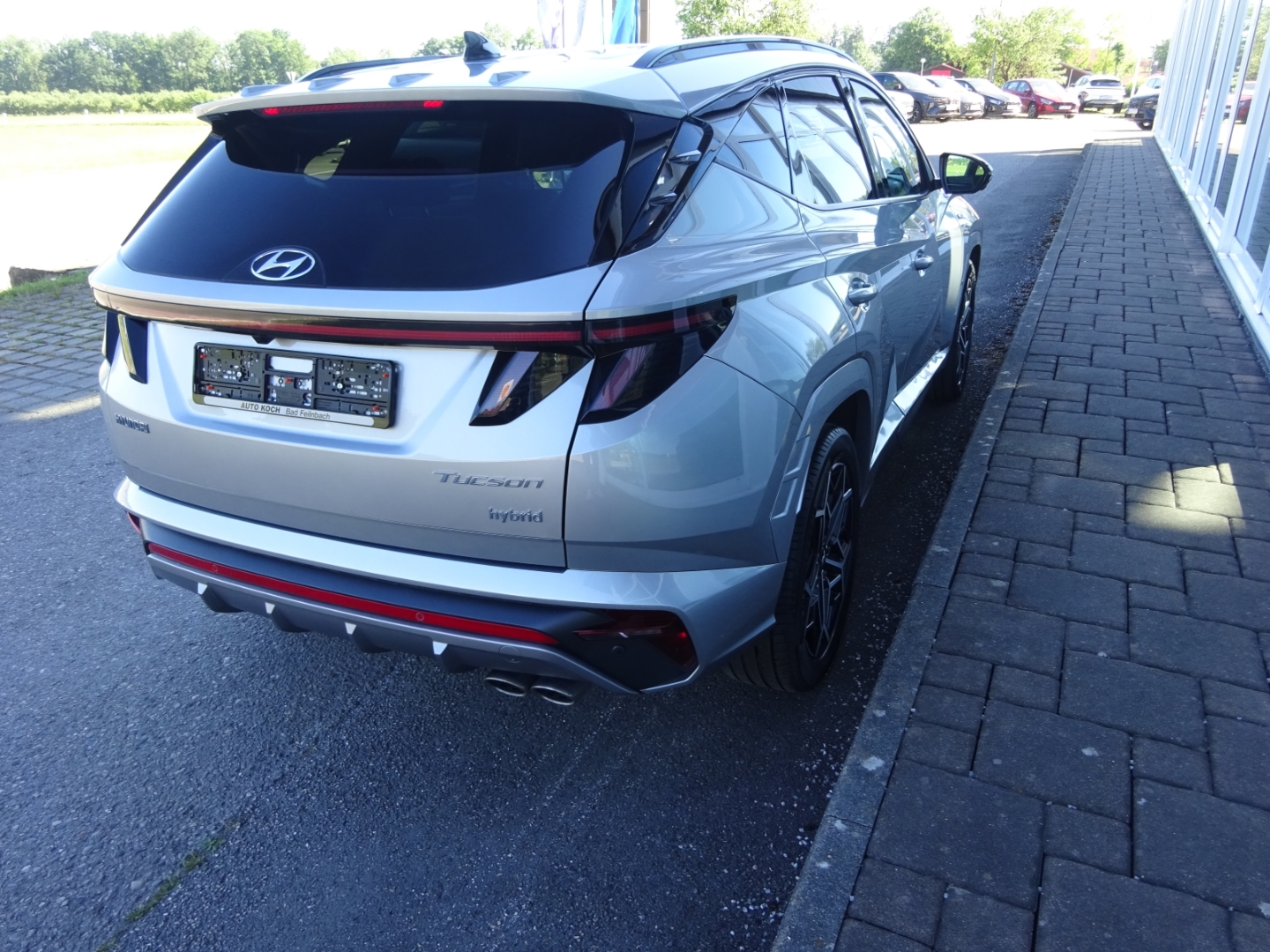 TUCSON Line Hybrid 1.6 T-GDi 230PS 6-AT 4WD N LINE MJ23 AHK-abnehmbar Navi Digitales Cockpit