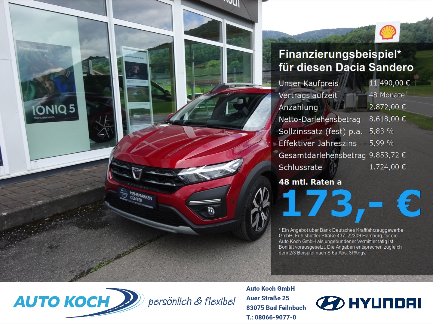 Sandero Stepway Comfort III (10.2020- ) Navi LED Klimaautom Fahrerprofil DAB Totwinkelassistent