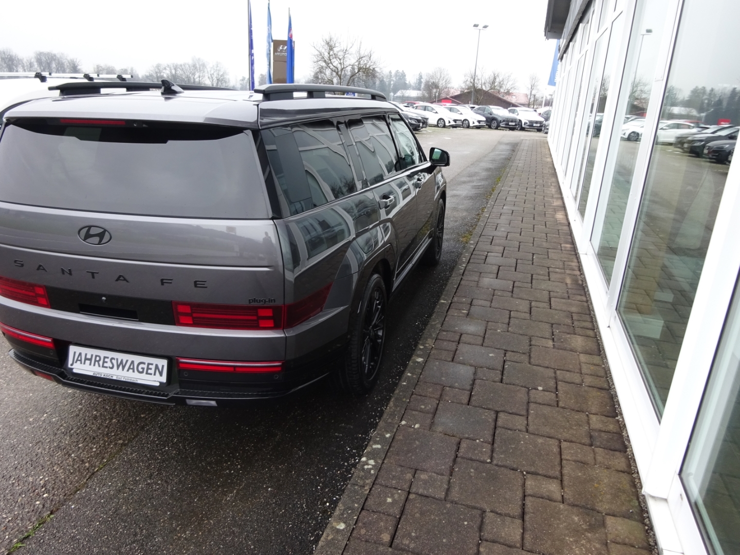 SANTA FE 1.6 T-GDI Plug-In-Hybrid 6-Sitzer Blackline Navi Digitales Cockpit LED ACC