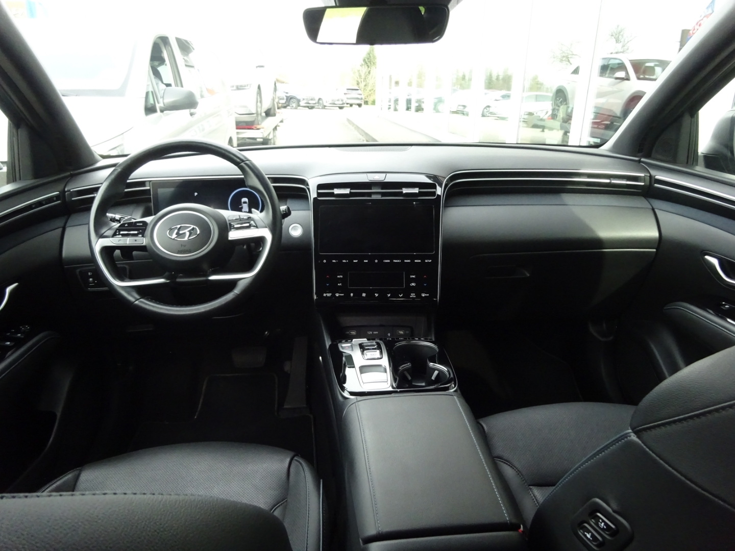 TUCSON Prime Hybrid 4WD El. Panodach Navi Leder Digitales Cockpit Soundsystem Klimasitze