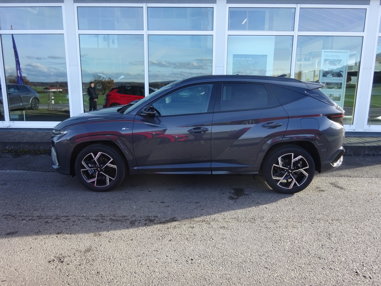 TUCSON N Line X 180PS 4WD El. Panodach Navi Digitales Cockpit Soundsystem LED