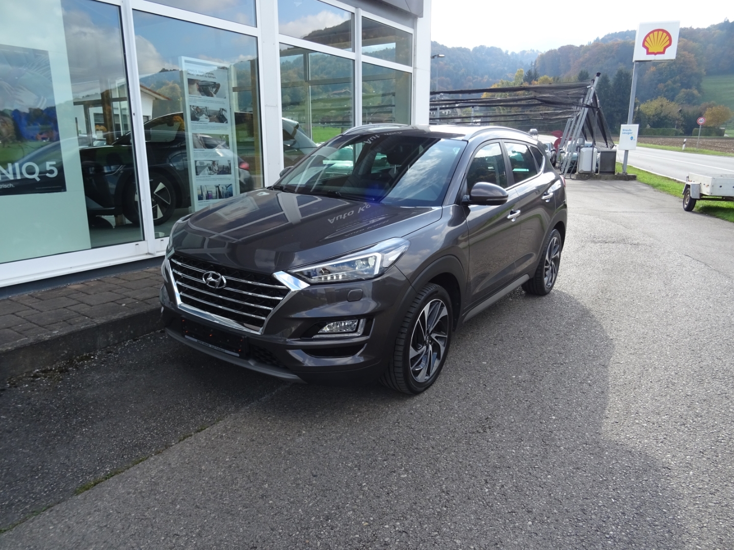TUCSON 1.6 T-GDI Premium 4WD Winterkompletträder Anhängerkupplung Marderschreck