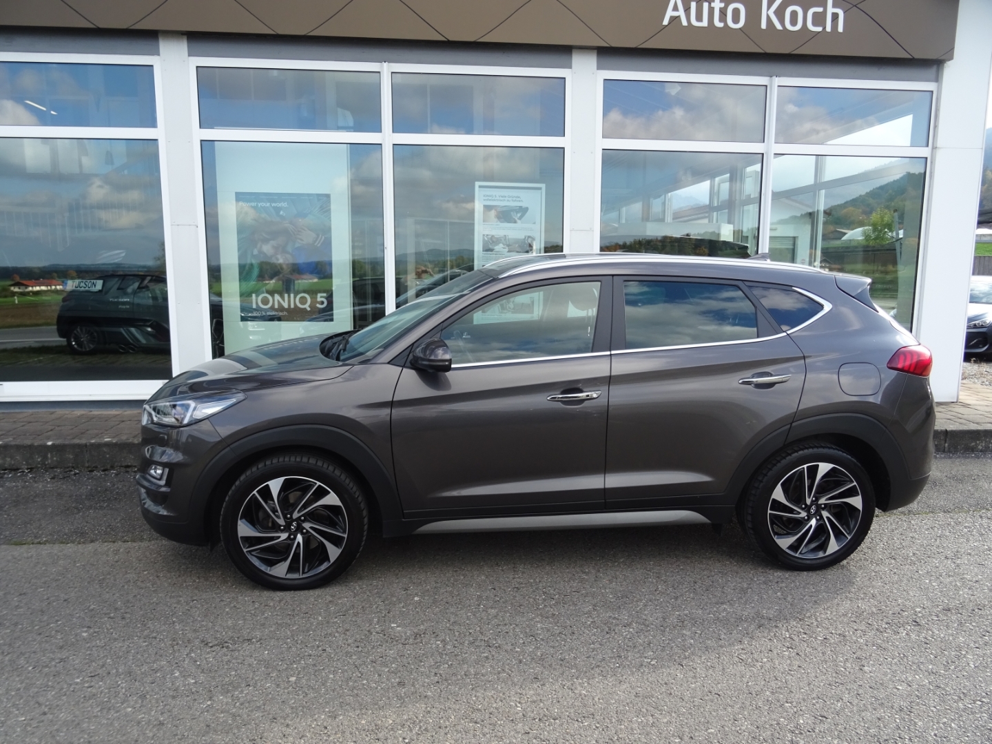 TUCSON 1.6 T-GDI Premium 4WD Winterkompletträder Anhängerkupplung Marderschreck