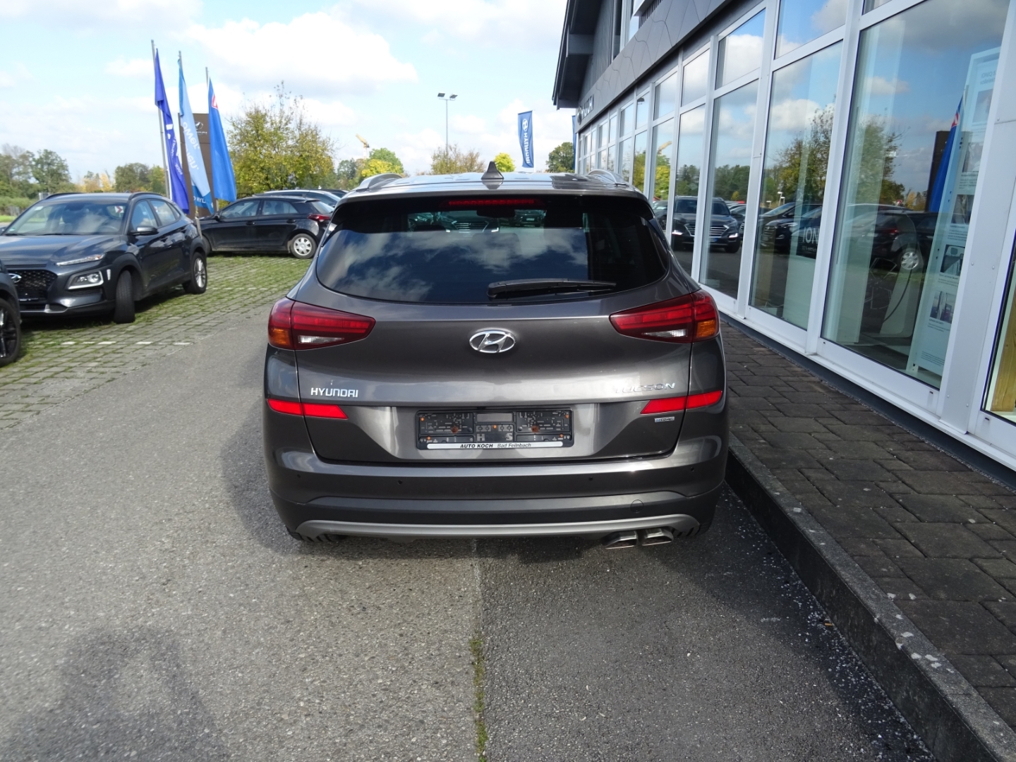 TUCSON 1.6 T-GDI Premium 4WD Winterkompletträder Anhängerkupplung Marderschreck