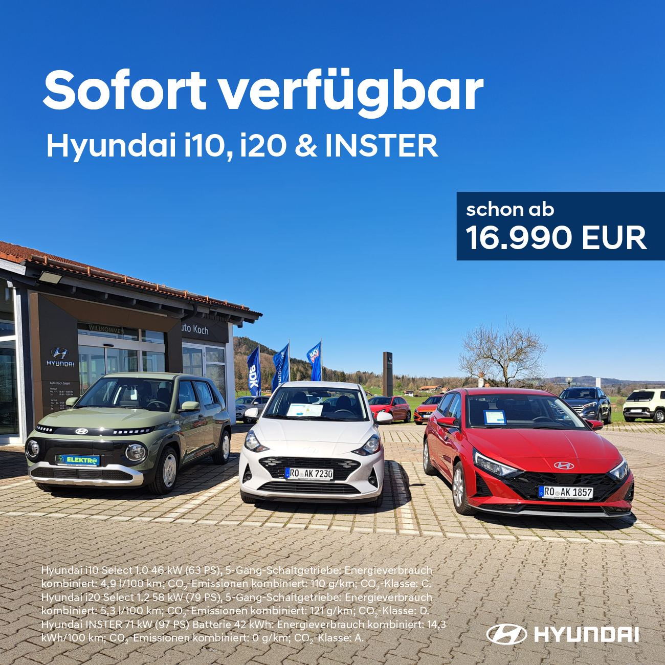 i10, i20 & INSTER Angebote