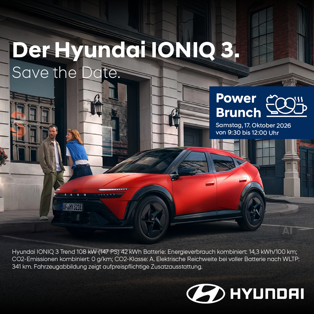 BEITRAGSBILD HYUNDAI IONIQ 3 POWERBRUNCH CI Q3