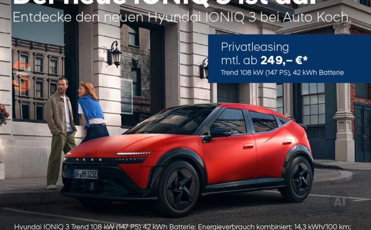  Der neue Hyundai IONIQ 3